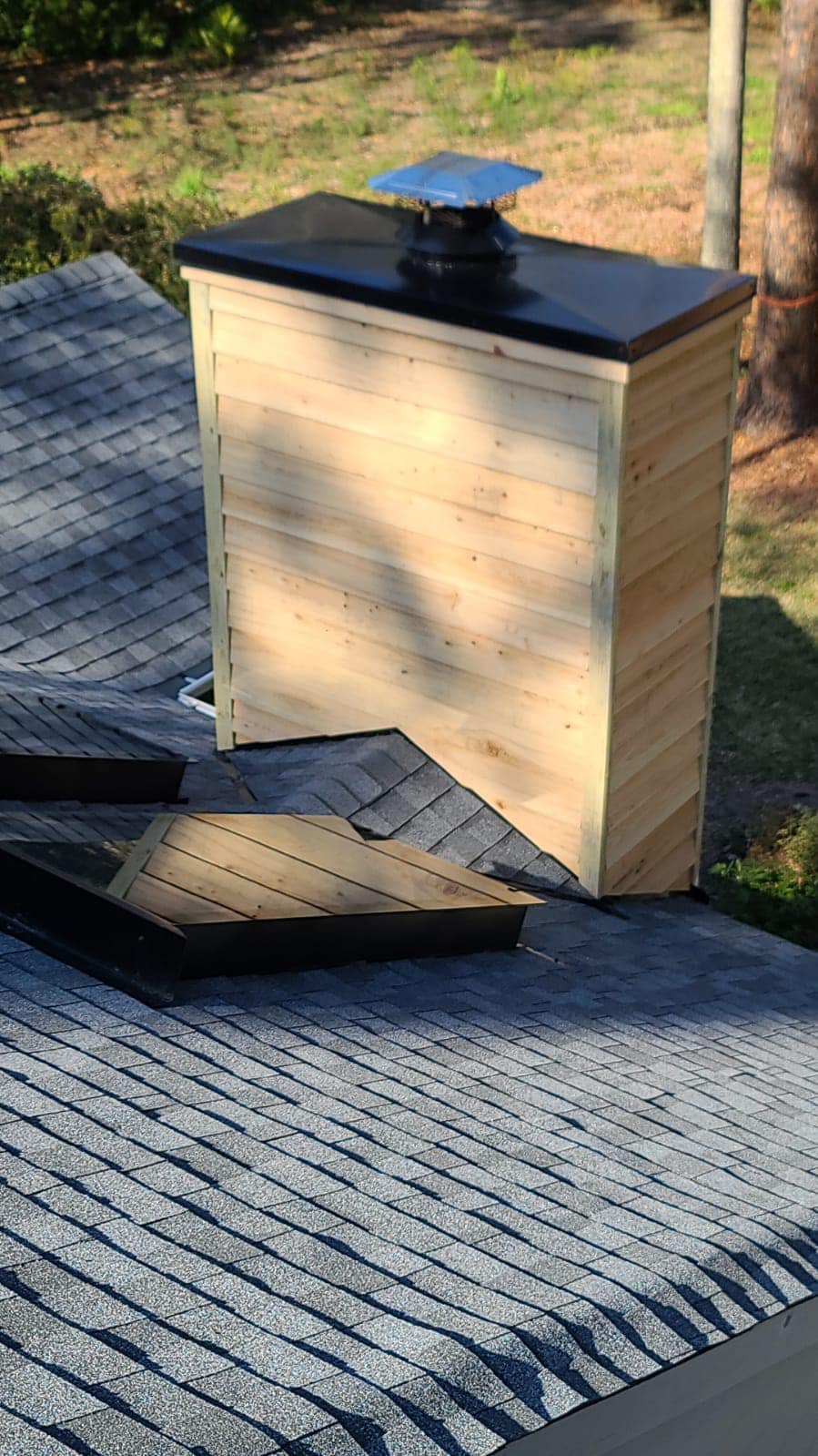 TRI-BUILT synthetic roof underlayment installation on a Hardeeville, South Carolina home by JJ Roofing